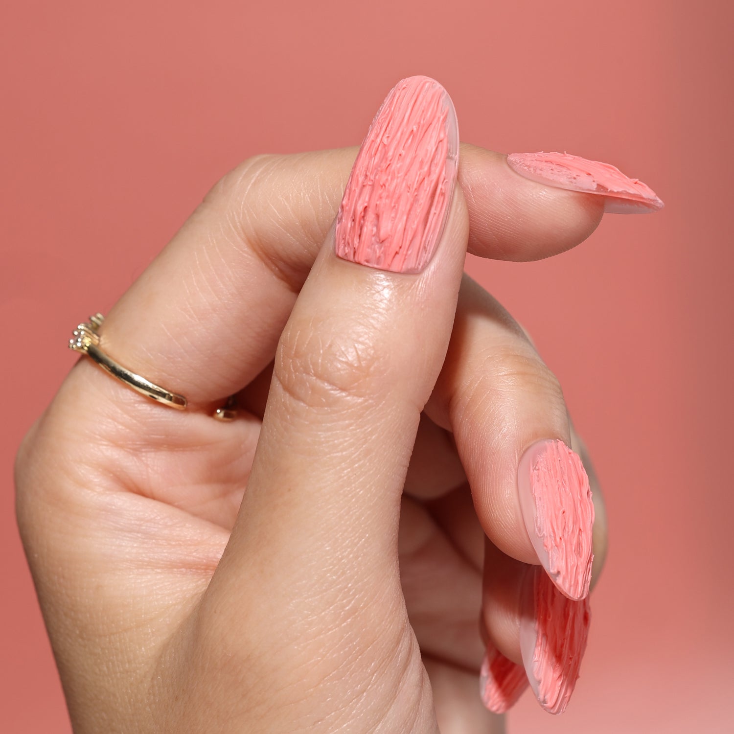 Bluesky Oil Paint Matte Gel Polish, Guava Red