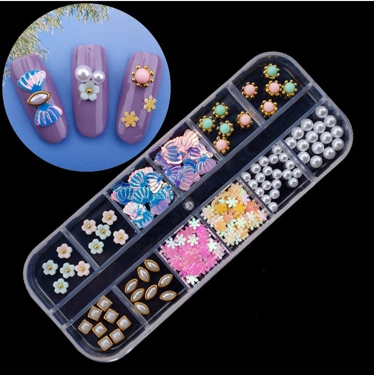 Nail Art Set 3D Mixed 13