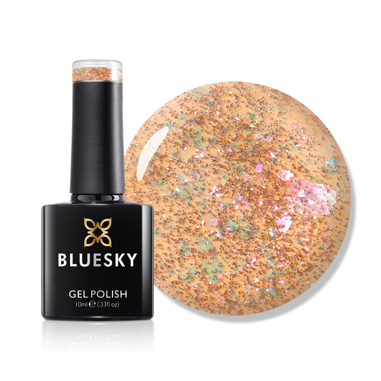 Bluesky Gel Polish, Champagne Dance