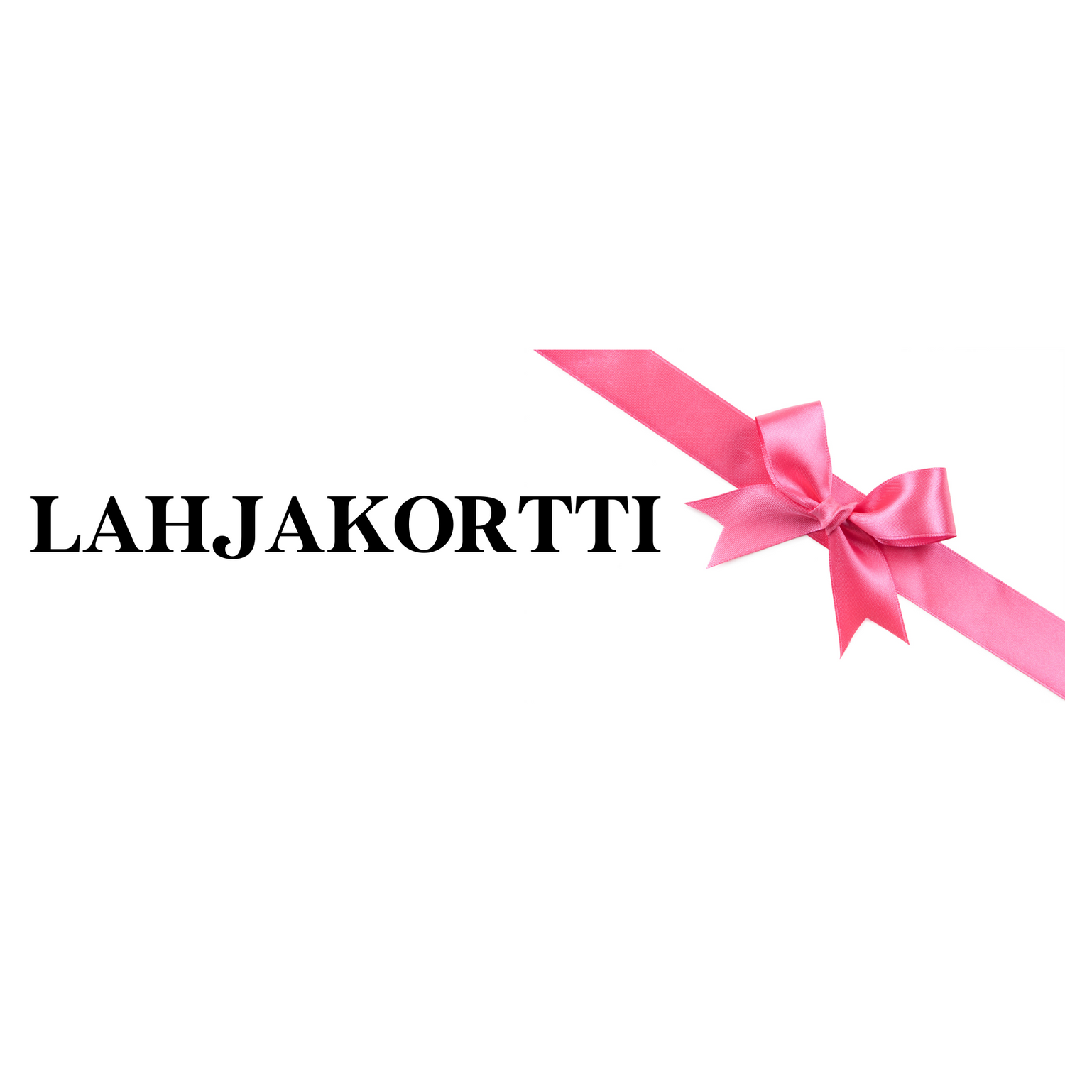 Lahjakortti sähköpostiin