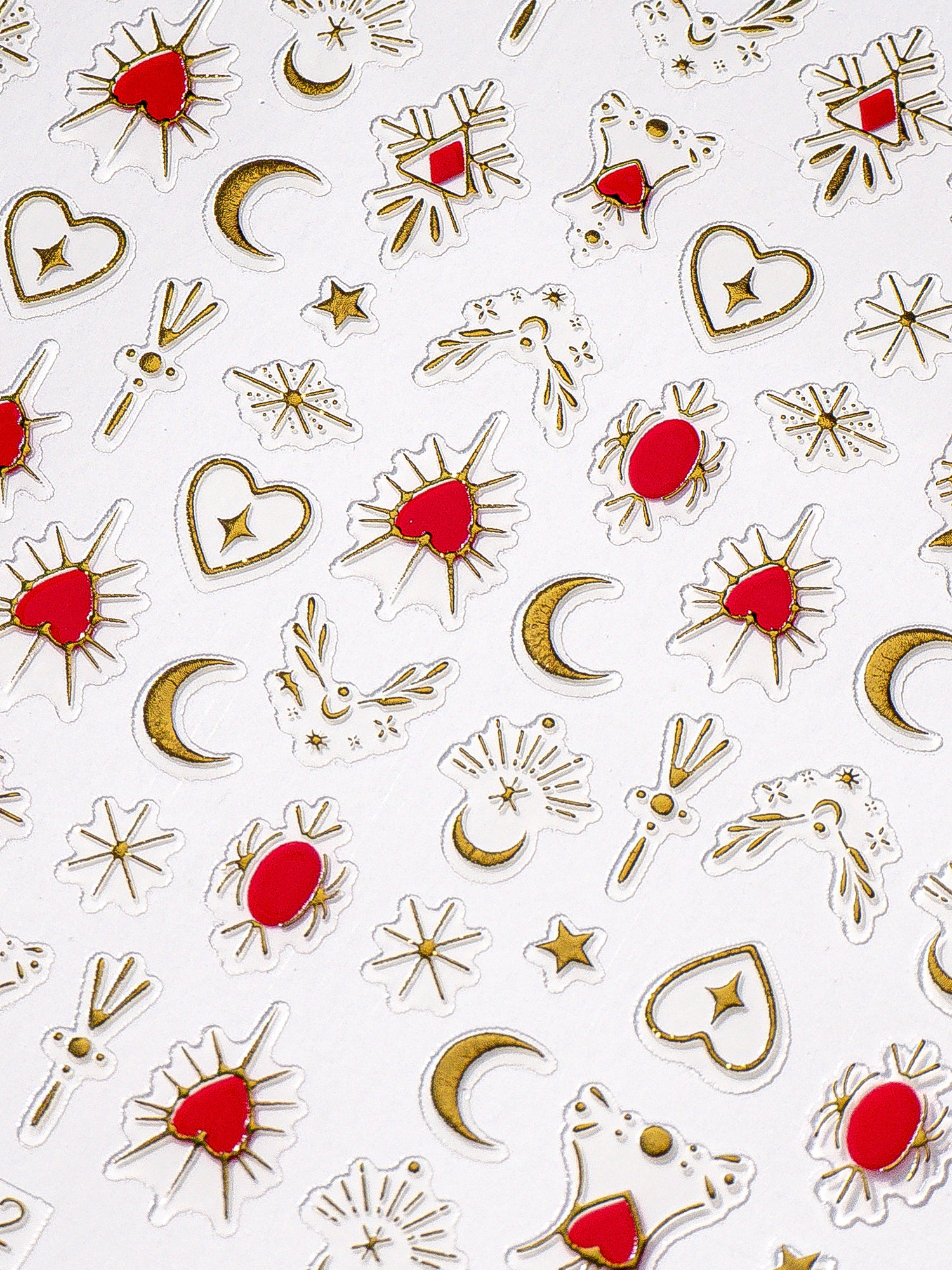 Nail stickers, Mystic Gold