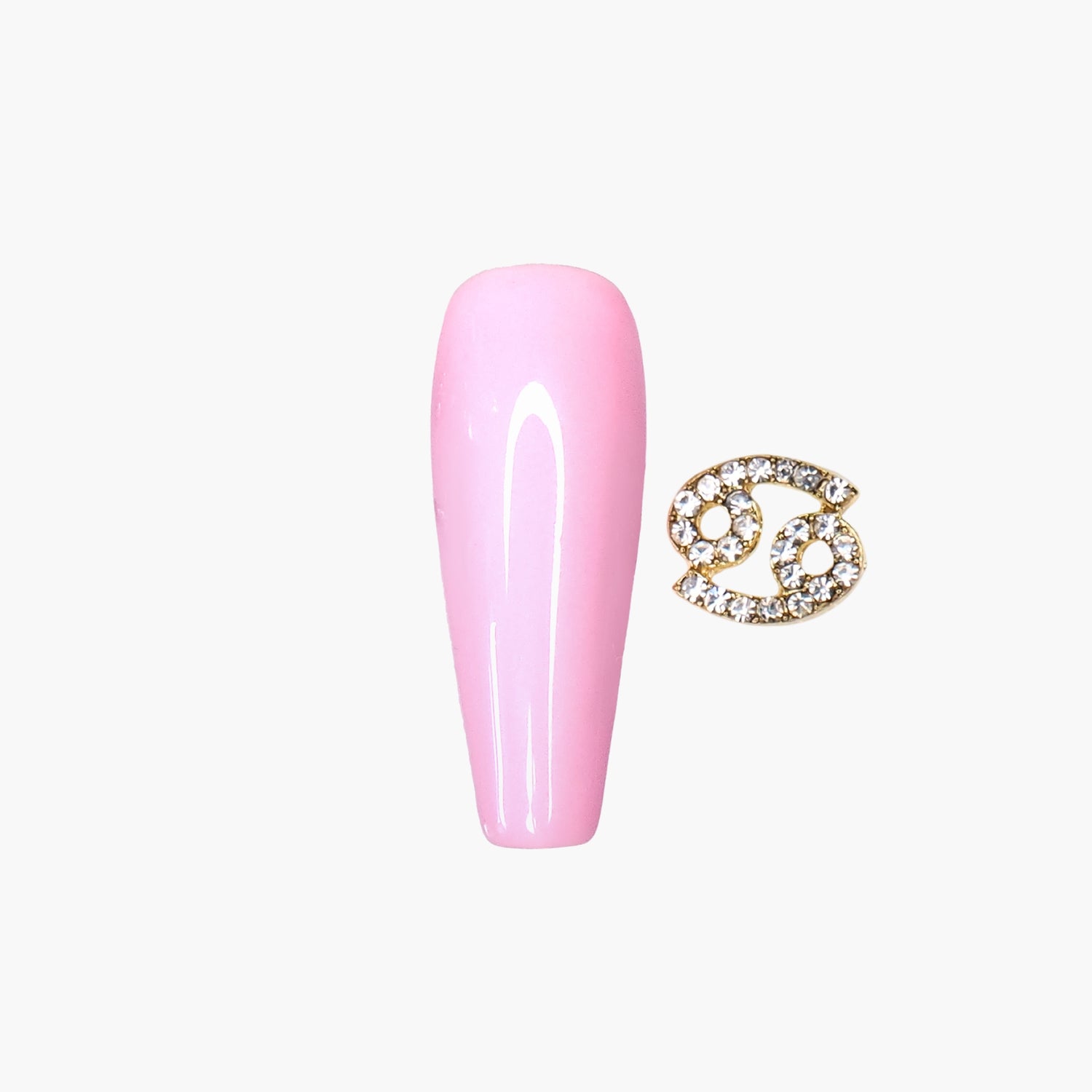 Nail Decoration, Zodiac signs Gold