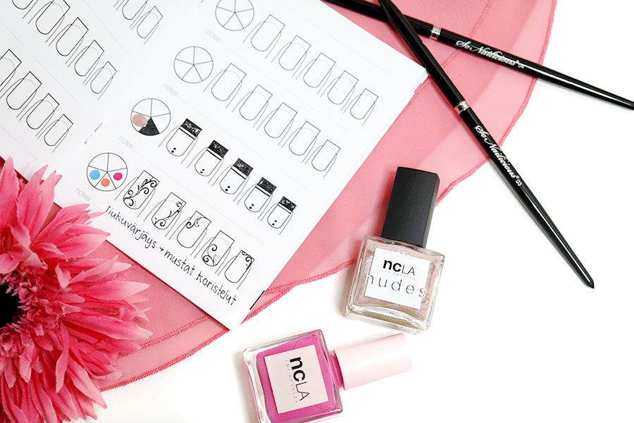 The Little Book Of Nail Art Square Nails