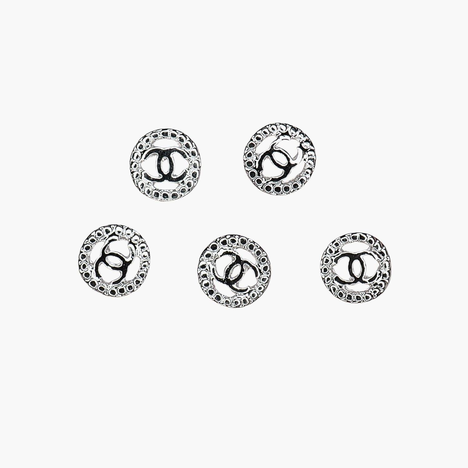 Nail Decoration, Chanel 5 pcs