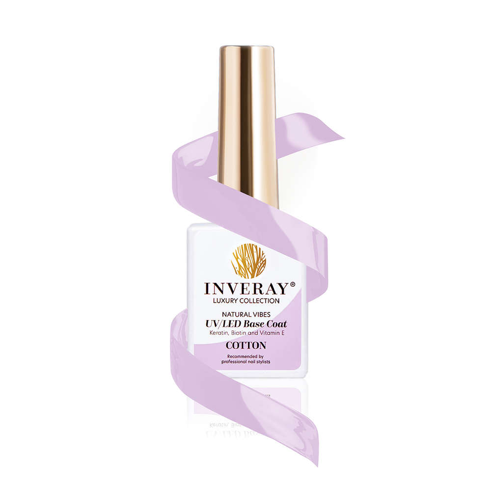 Inveray Luxury Natural Vibes Base Coat Alusgeeli, Cotton