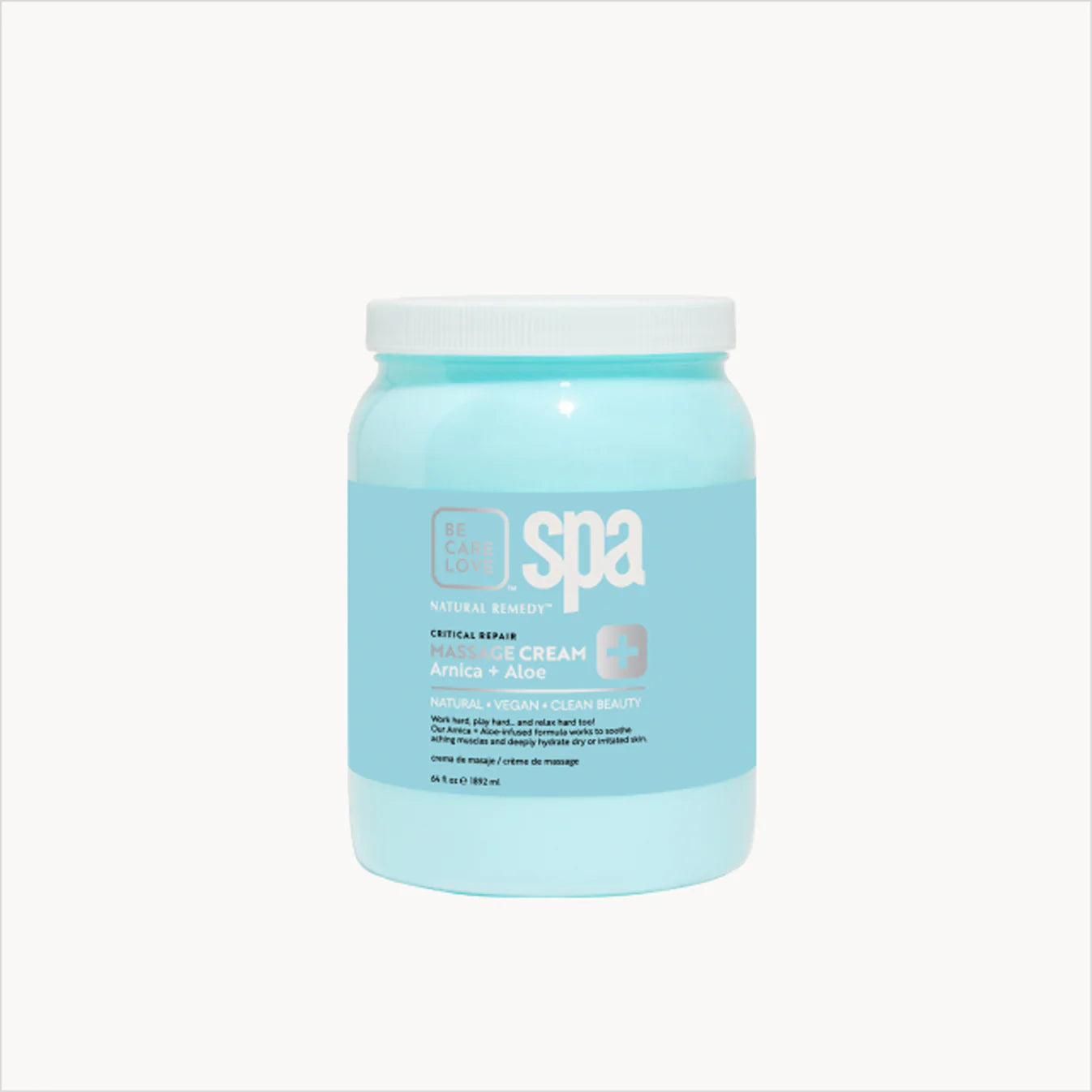 BCL Spa Massage Cream, Critical Repair Arnica + Aloe