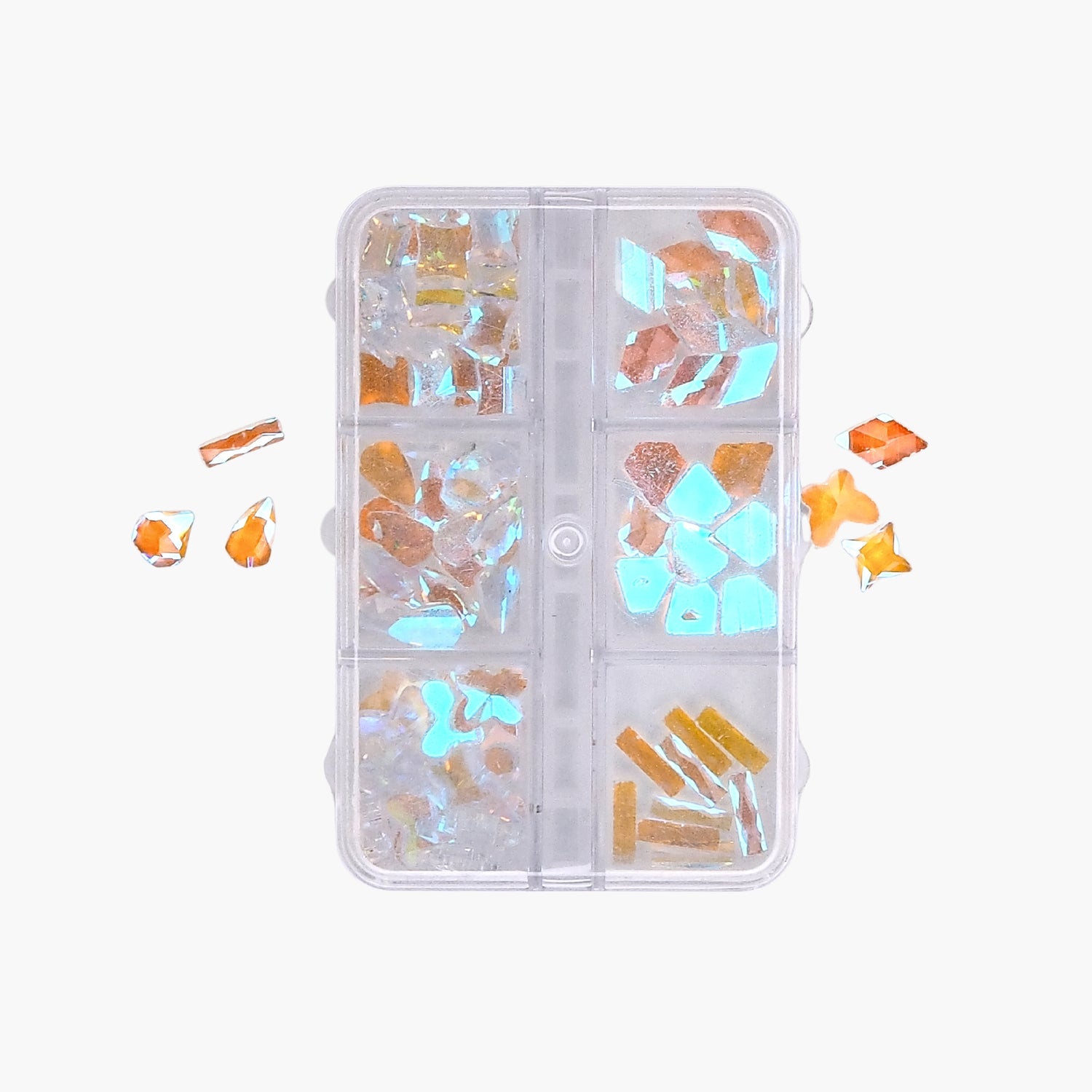 Crystal assortment, Clear AB