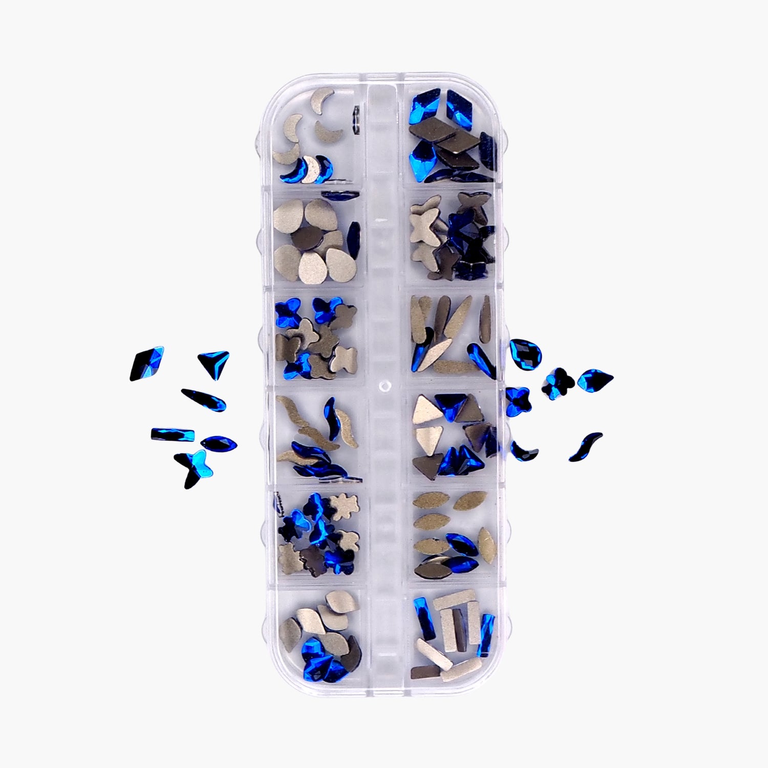 Crystal assortment, Sapphire