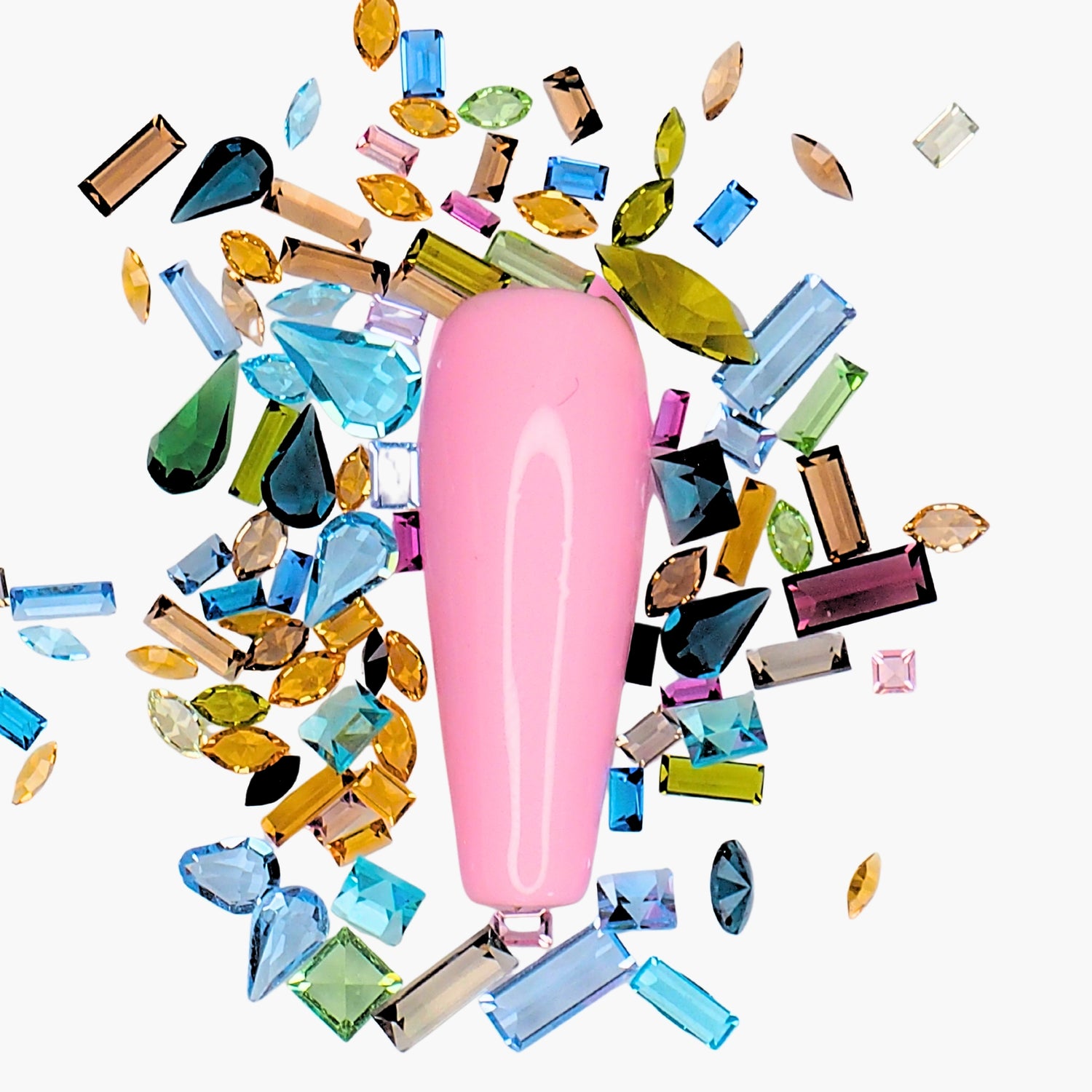 Assorted Crystals in a Jar
