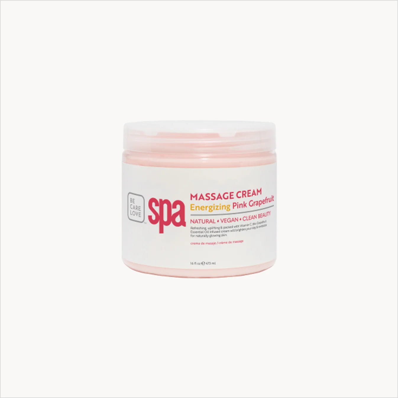 BCL Spa Massage Cream, Pink Grapefruit