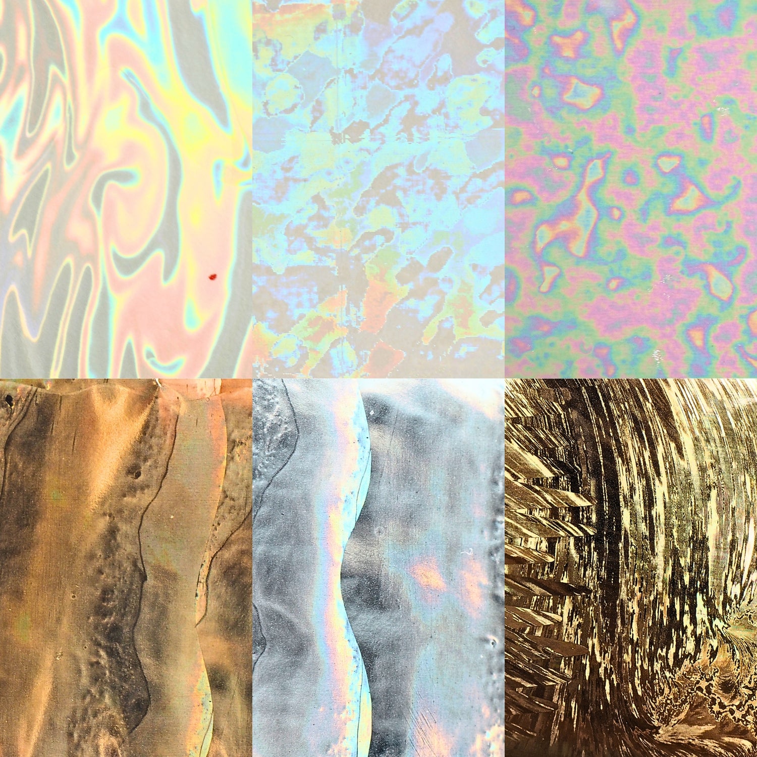 Siirtofoliosetti, Iridescent