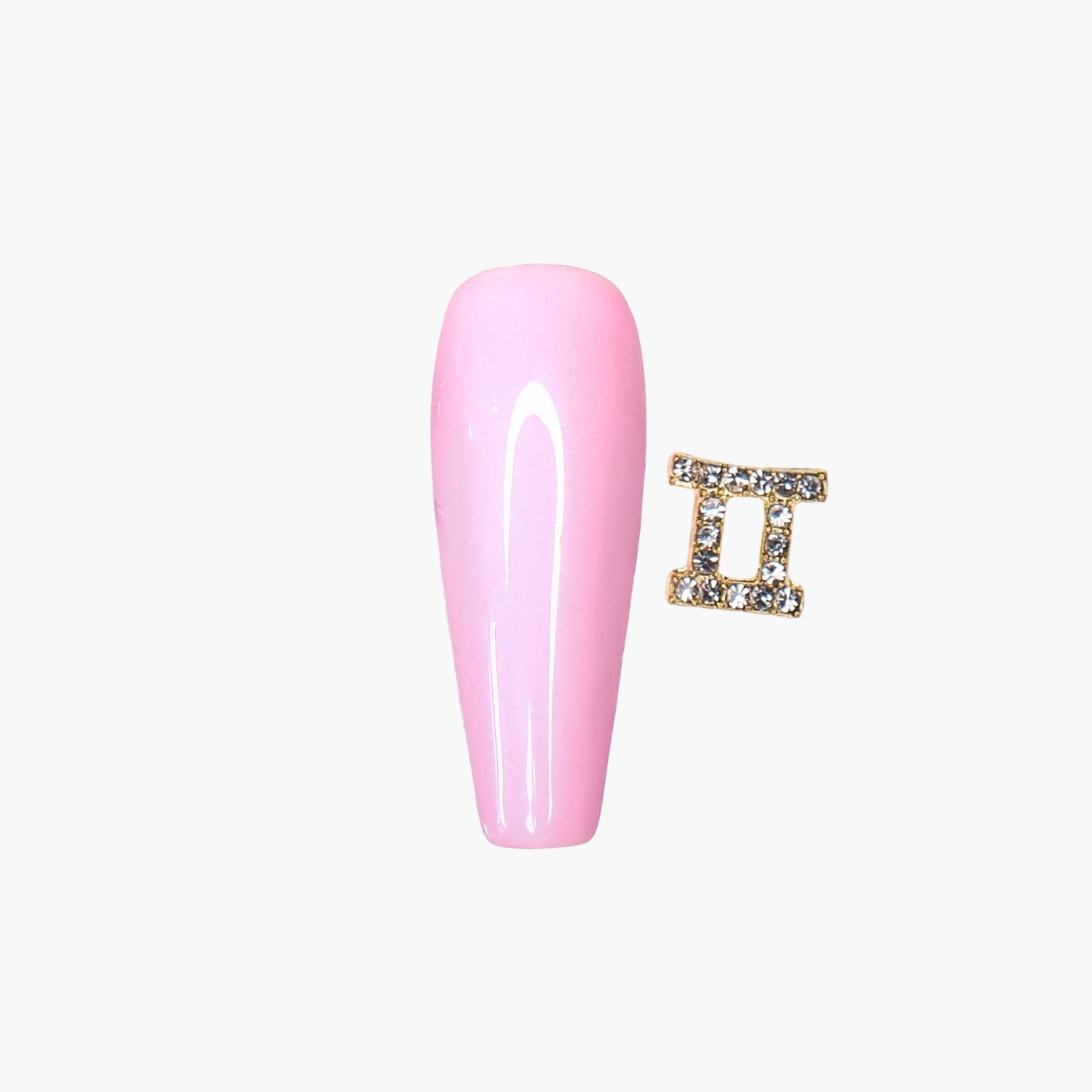 Nail Decoration, Zodiac signs Gold