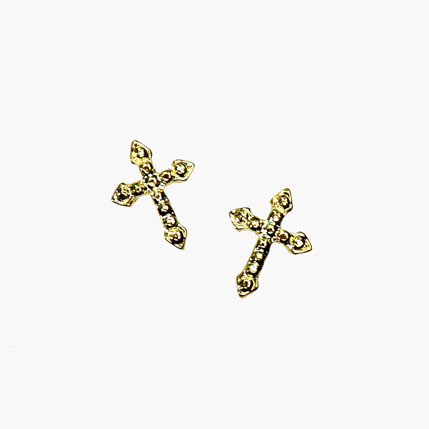 Nail Decoration, Gothic Cross 7 2 pcs