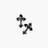 Nail decoration, Gothic Cross 1 2pcs