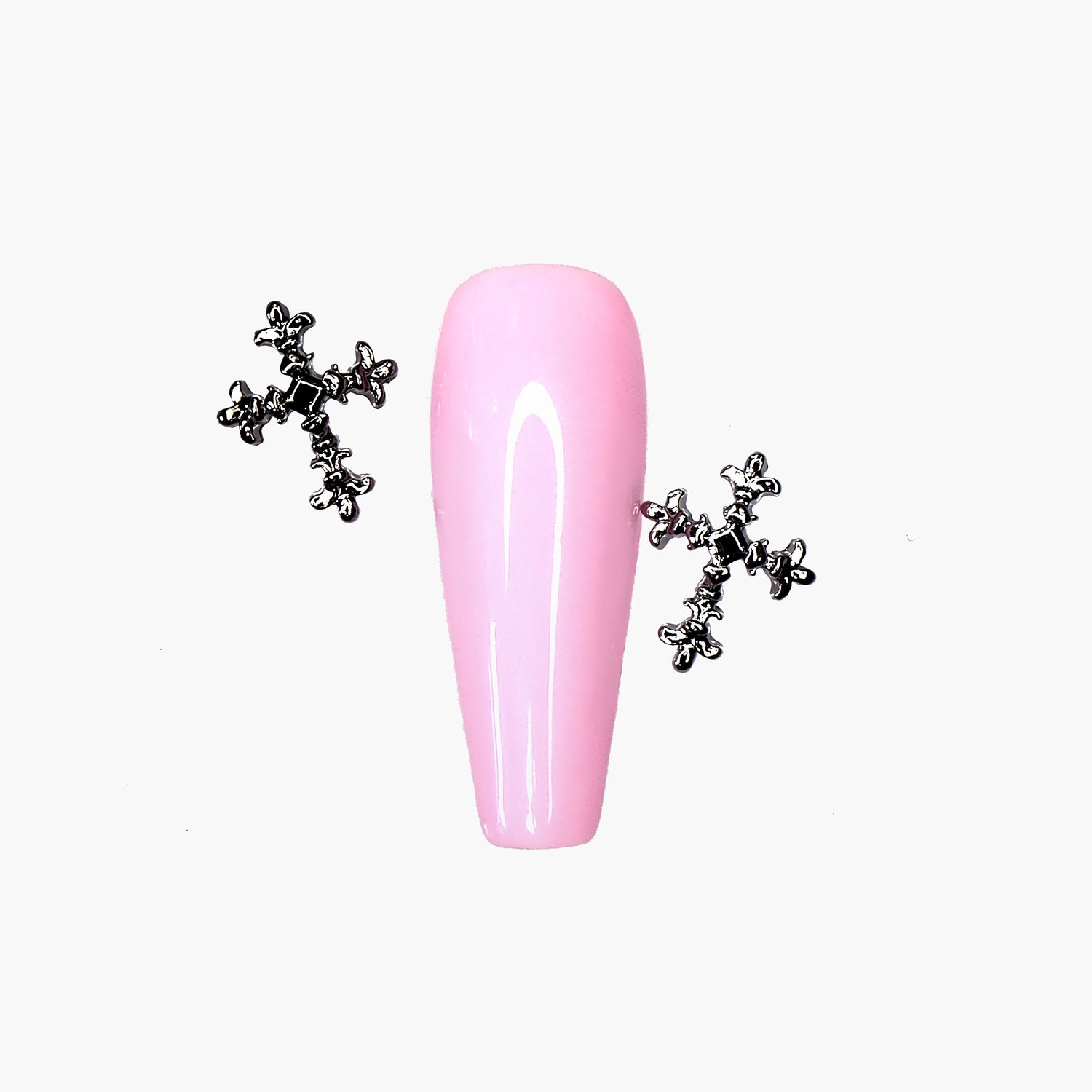 Nail decoration, Gothic Cross 5 2pcs