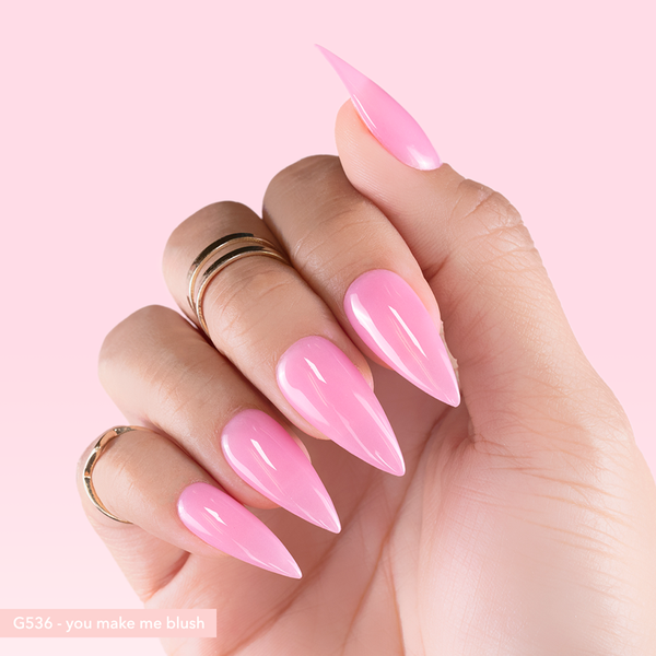 Kiara Sky Gelly Tips Kokokynnen tipit, Short Stiletto 500 kpl