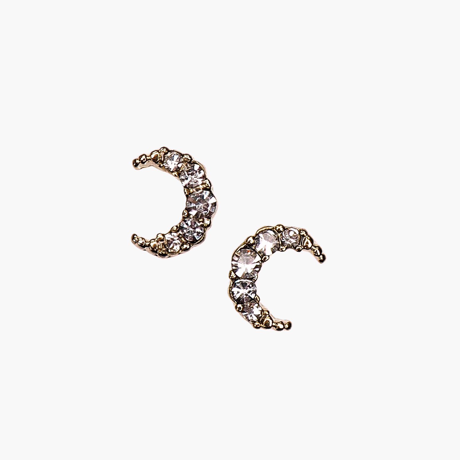 Nail decoration, Moon Large 2 pcs