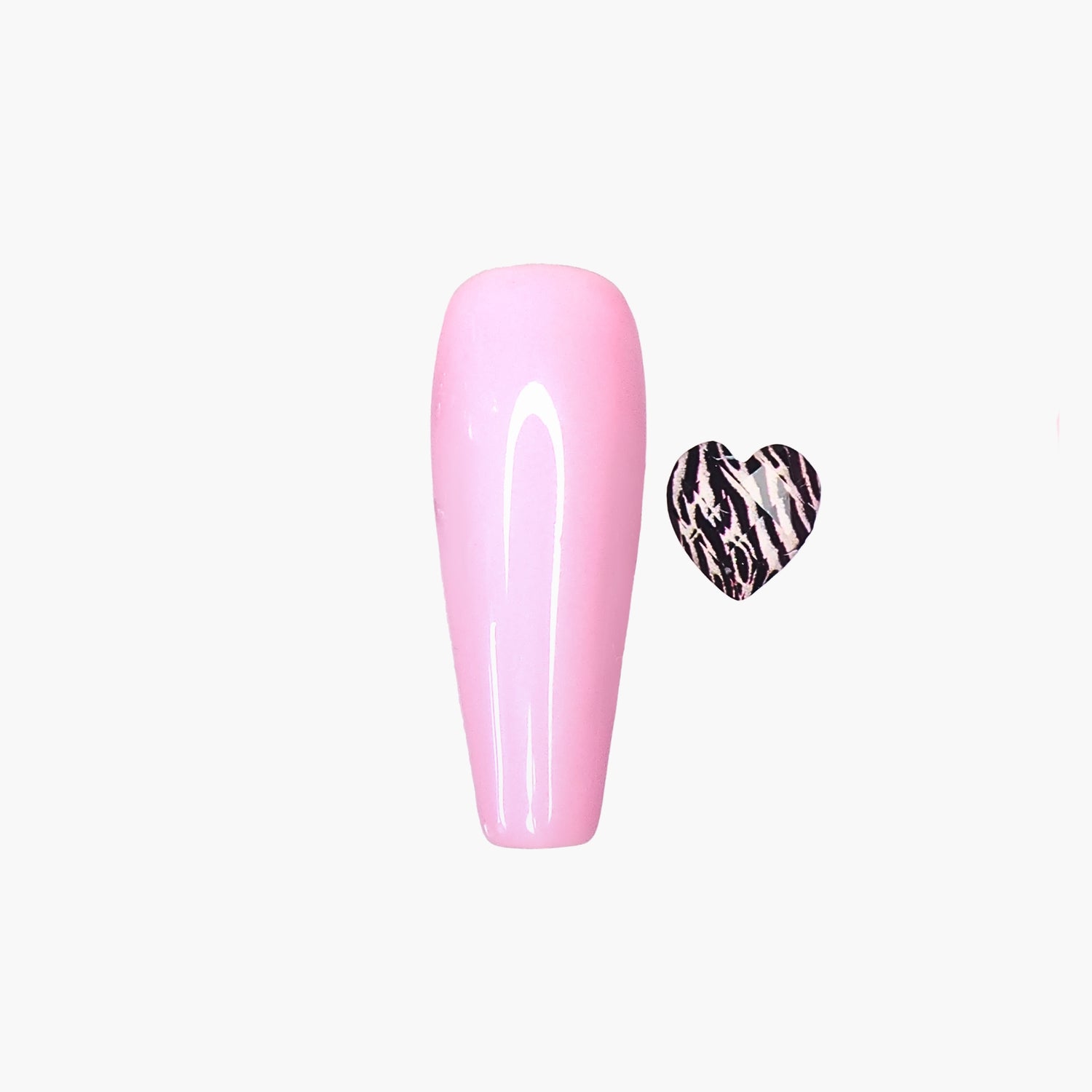 Kynsikoriste, Zebra Hearts 20 kpl *Poistuva*