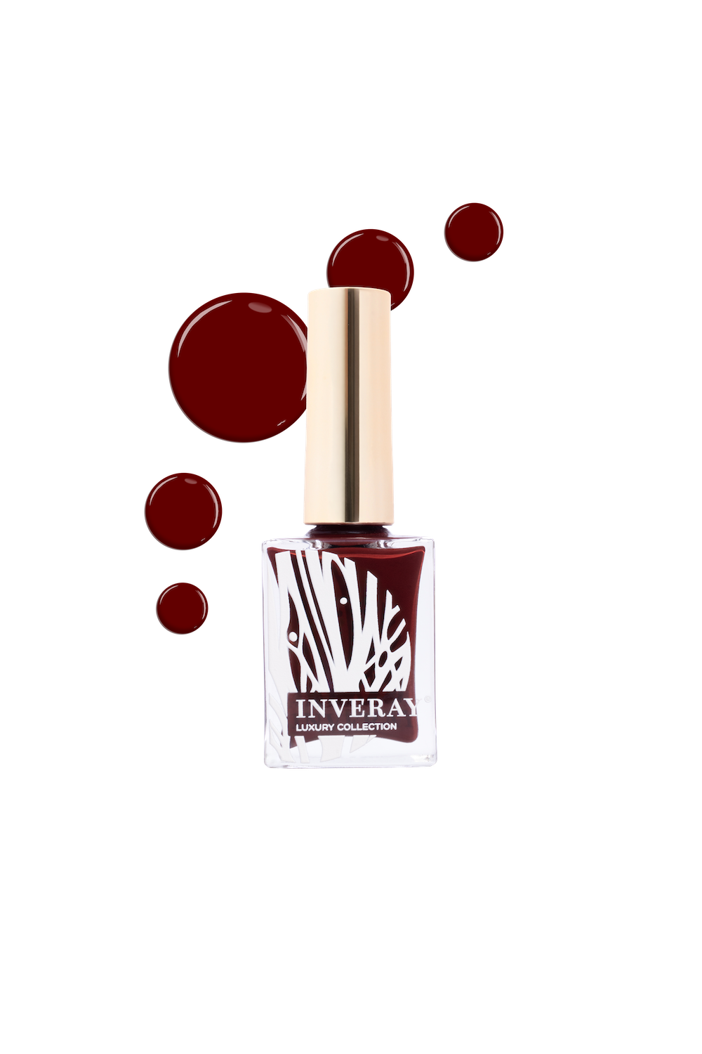 Inveray Luxury Nail Polish, 25 Dark Cherry Velvet