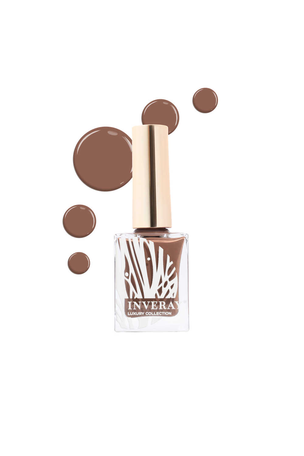 Inveray Luxury Nail Polish, 02 Ice Coffee