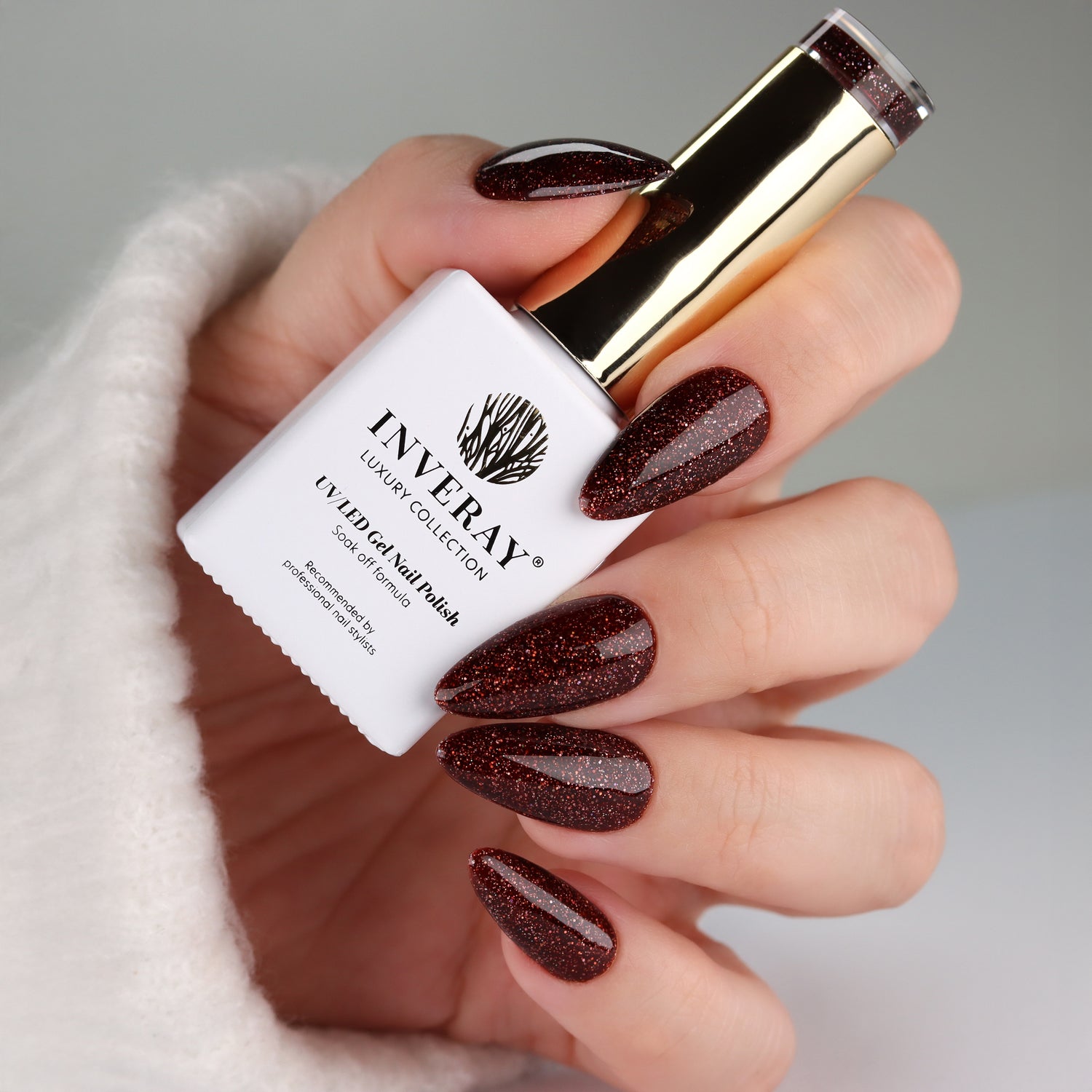 Inveray Luxury Gel Polish, 283 Chocolate Truffle