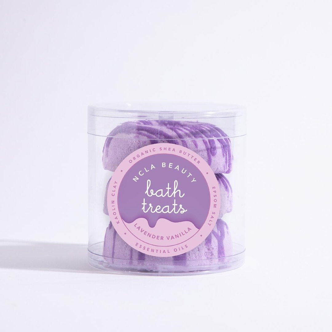 NCLA Lavender Vanilla Bath Treats Trio Set