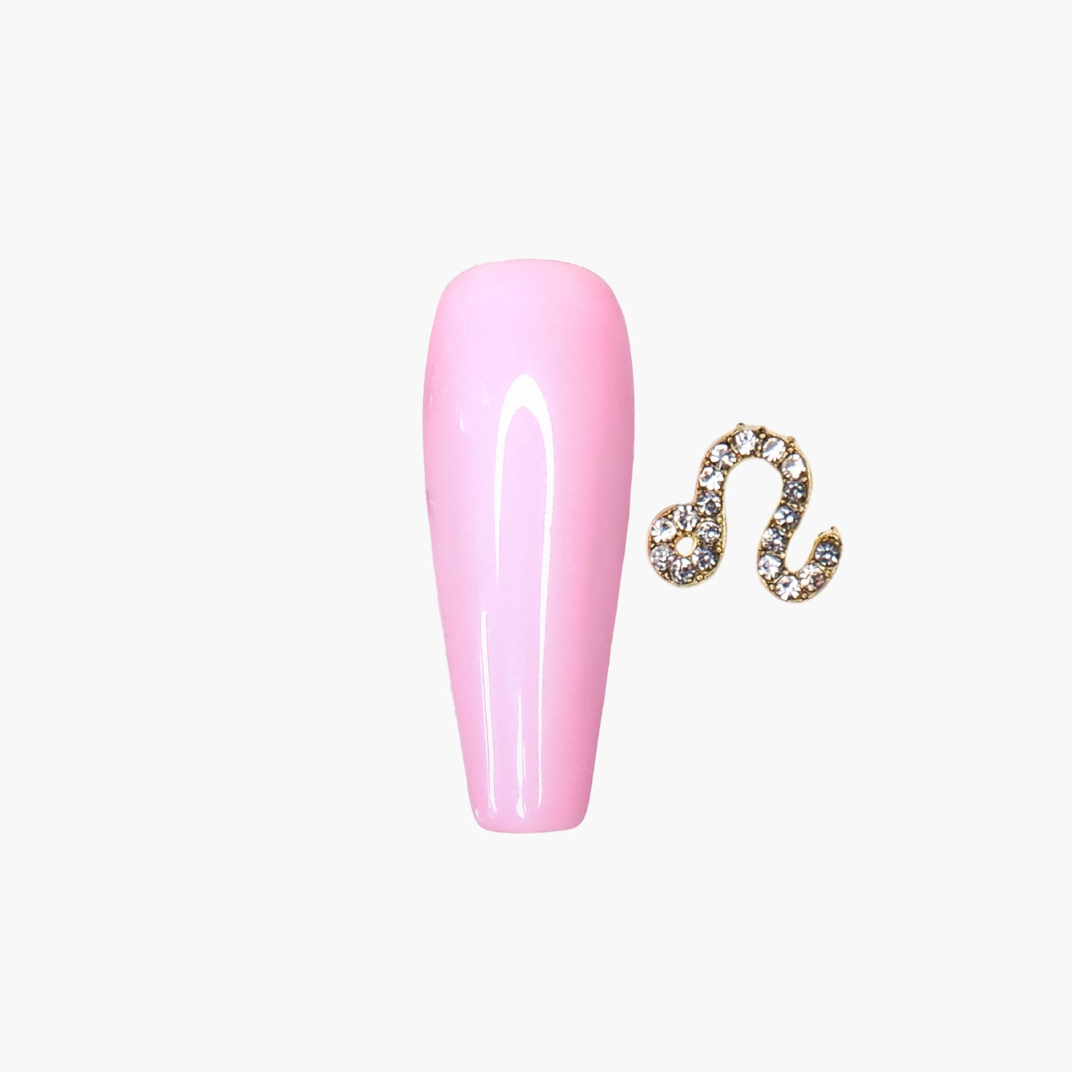 Nail Decoration, Zodiac signs Gold