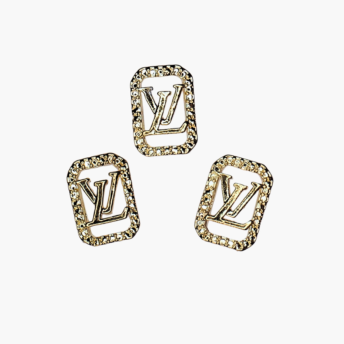 Kynsikoriste, Louis Vuitton Kulta Kehystetty 3 kpl