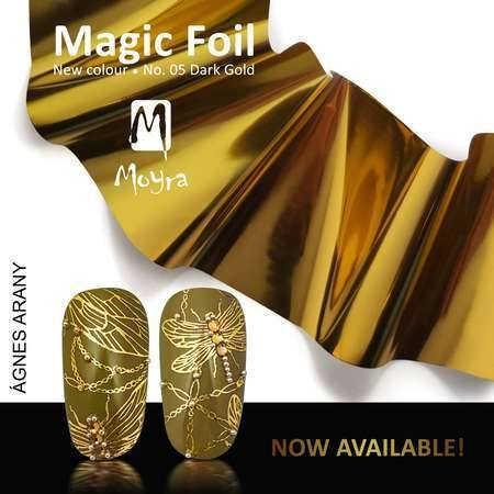 Moyra Magic Foil Folio, Dark Gold