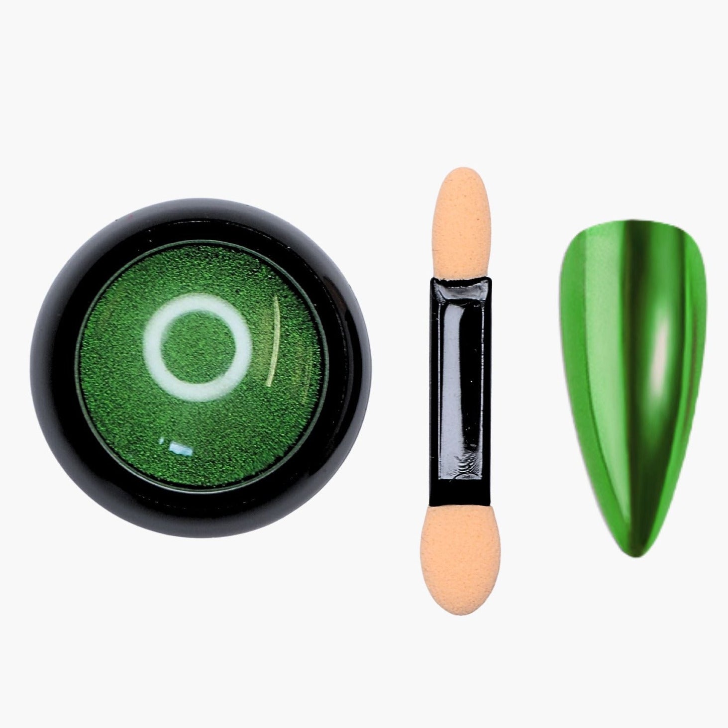 Nailfix Mirror Chrome Pigment, 06 Green
