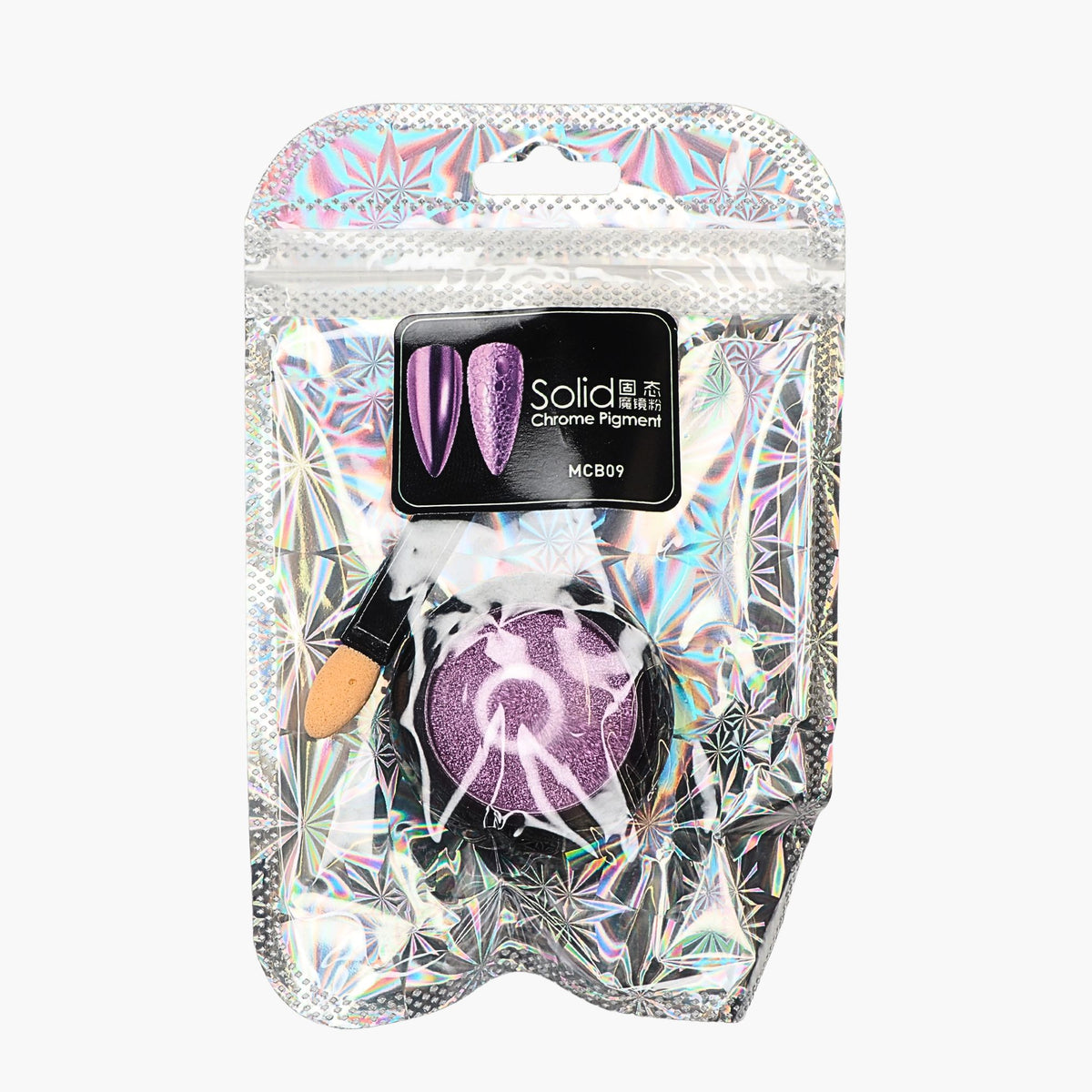 Nailfix Mirror Chrome Pigmentti, 09 Lila