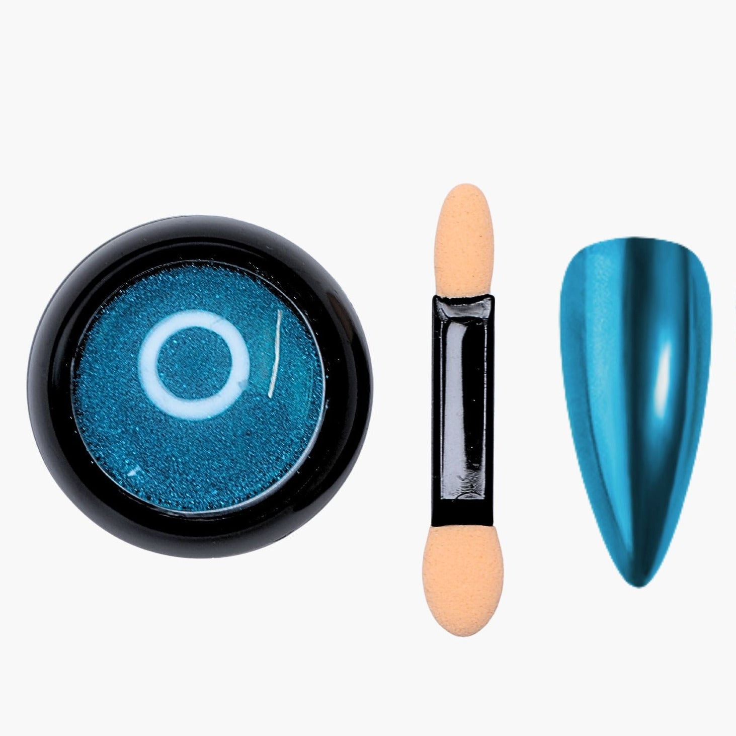 Nailfix Mirror Chrome Pigment, 11 Capri Blue