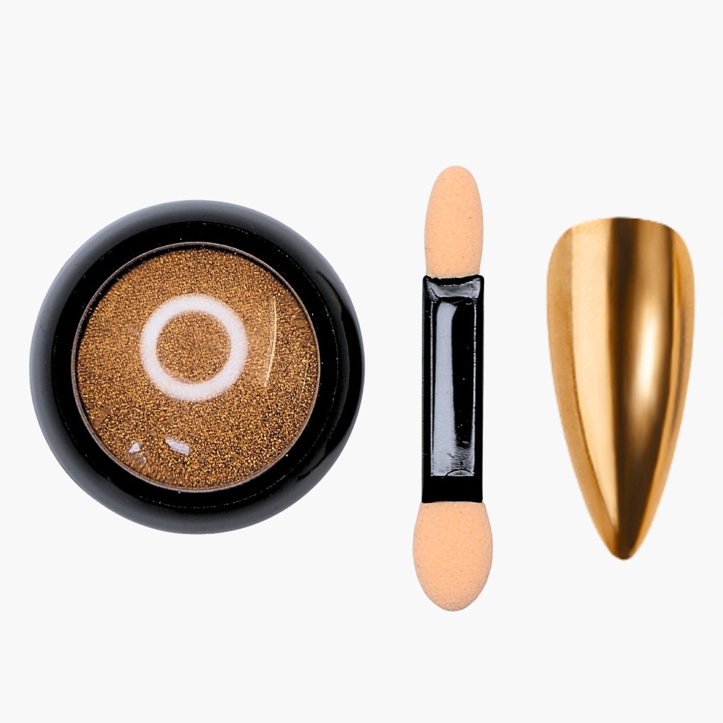 Nailfix Mirror Chrome Pigment, 12 Bronze