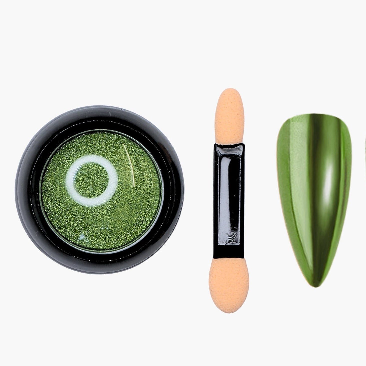 Nailfix Mirror Chrome Pigment, 13 Grass Green
