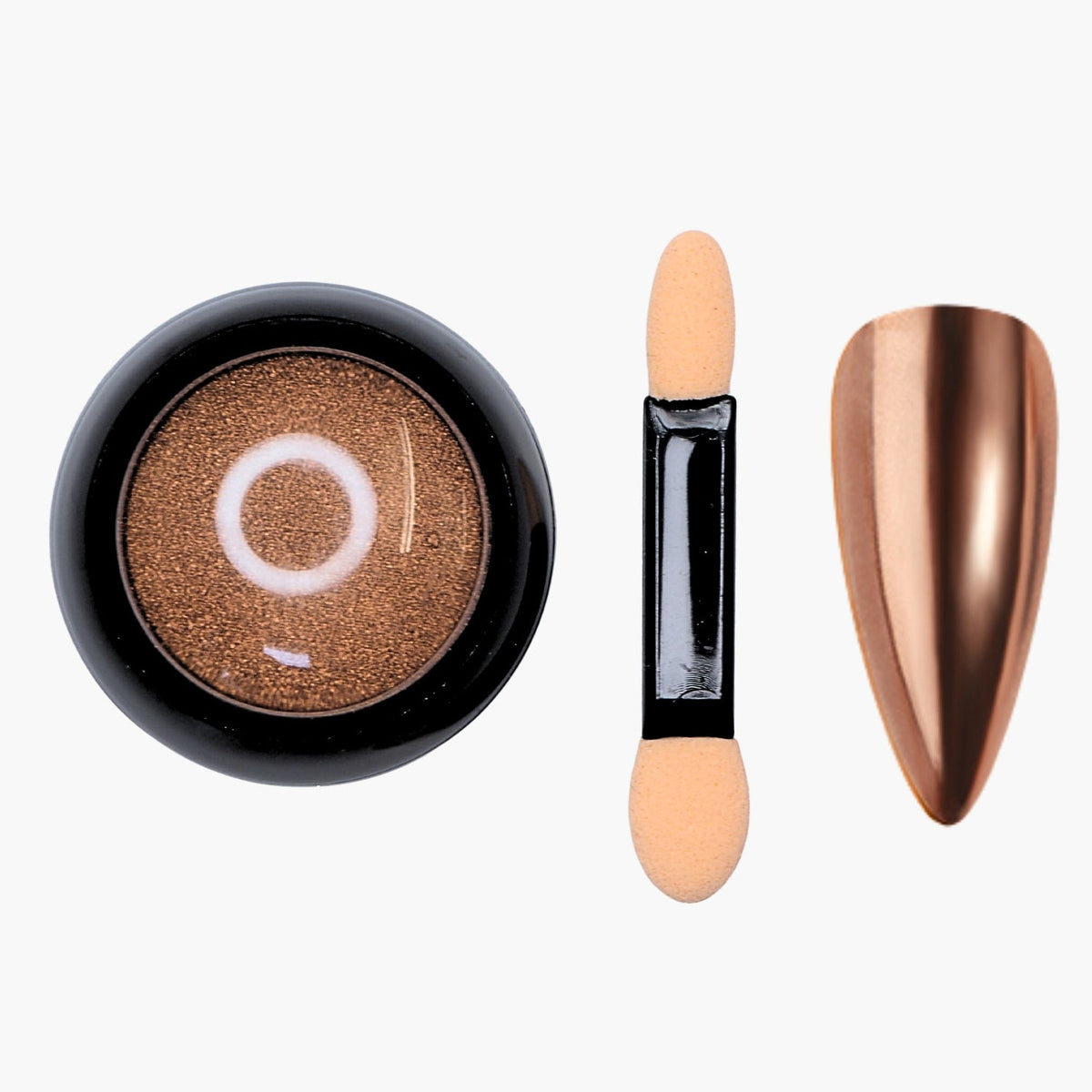 Nailfix Mirror Chrome Pigment, 21 Rose Gold