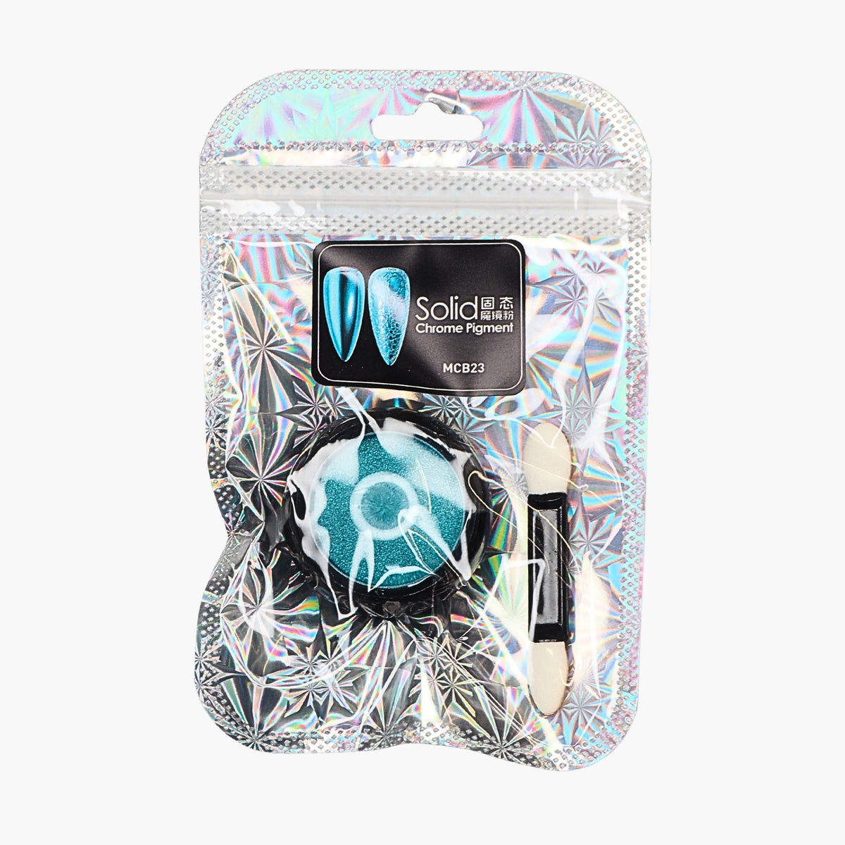 Nailfix Mirror Chrome Pigment, 23 Light Blue