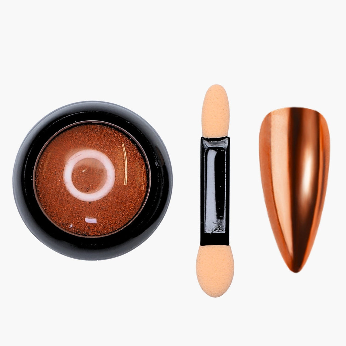 Nailfix Mirror Chrome Pigmentti, 25 Orange