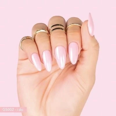 Kiara Sky Gelly Tips Kokokynnen tipit, Medium Almond 500 kpl