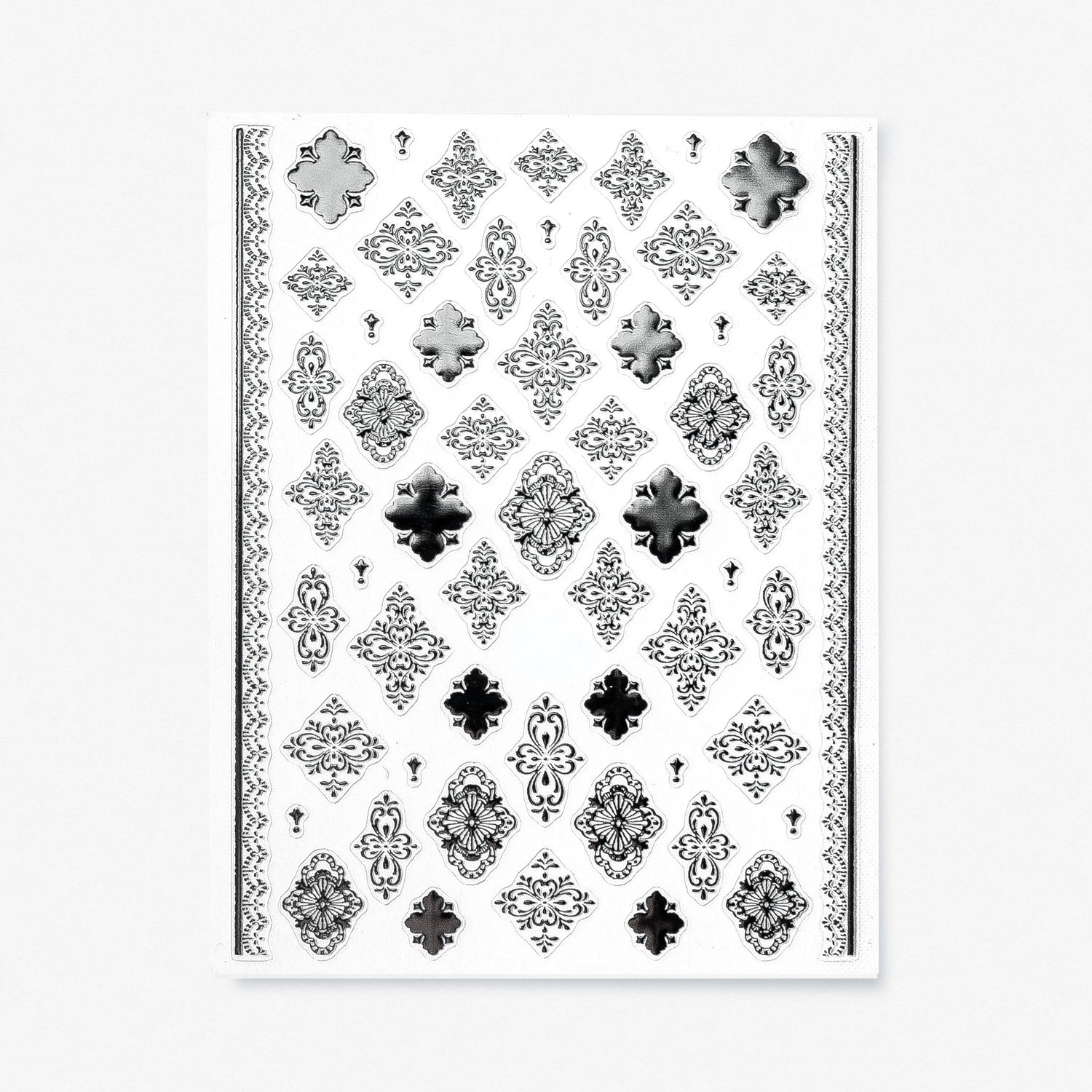 TOMONI Nail Stickers, Rococo