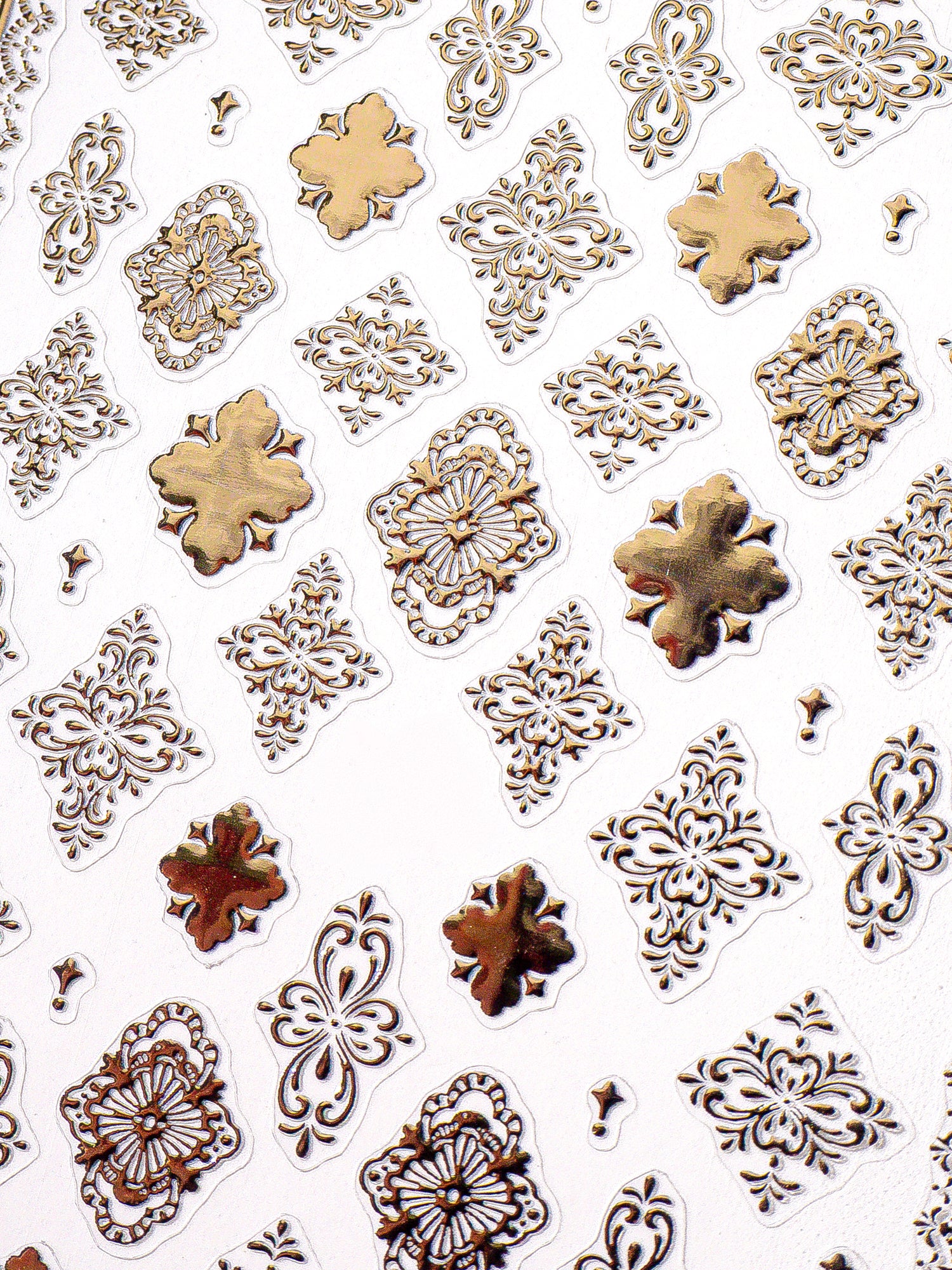 TOMONI Nail Stickers, Rococo