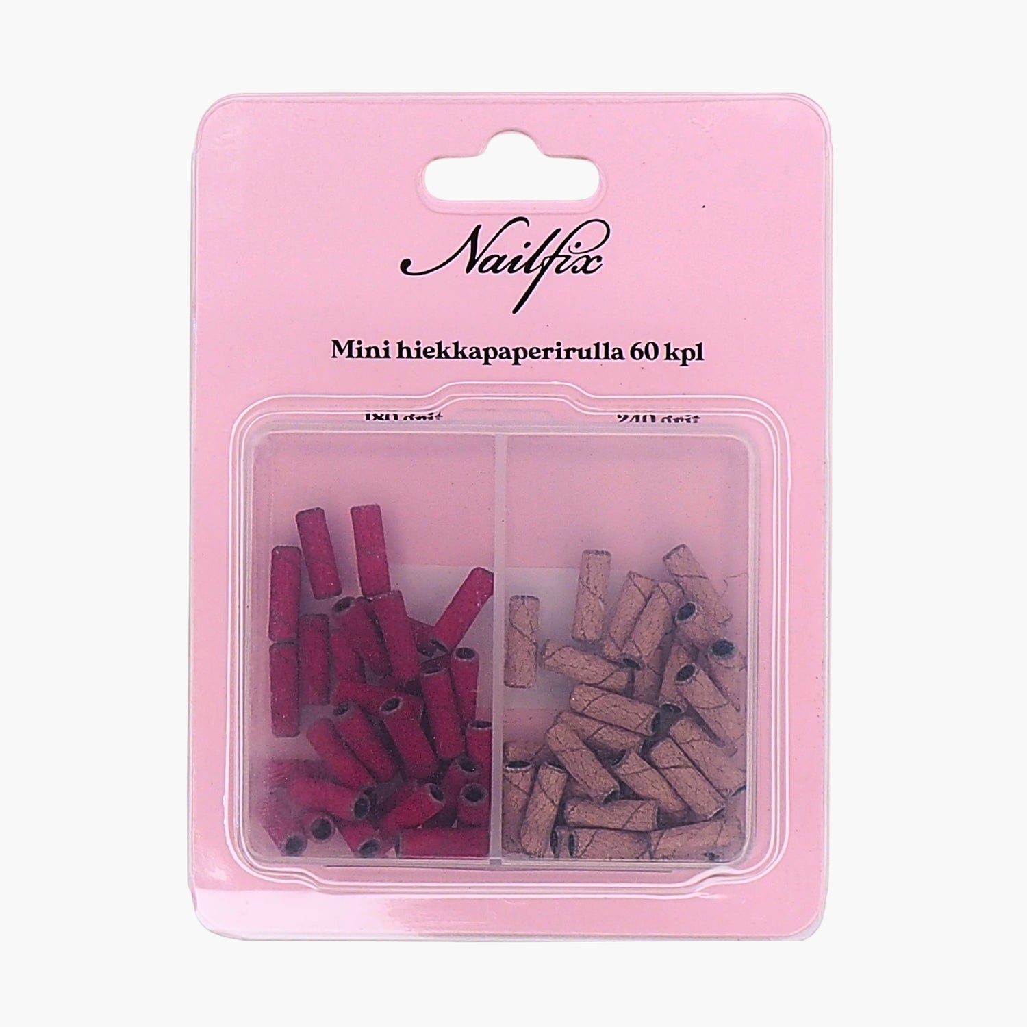 Nailfix Mini Hiekkapaperirulla 60 kpl, 180/240 grit