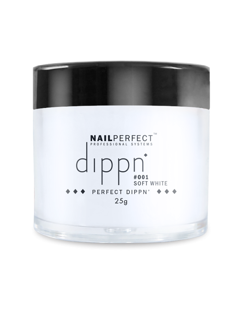 Nail Perfect Dippn' Väripulveri, Soft White