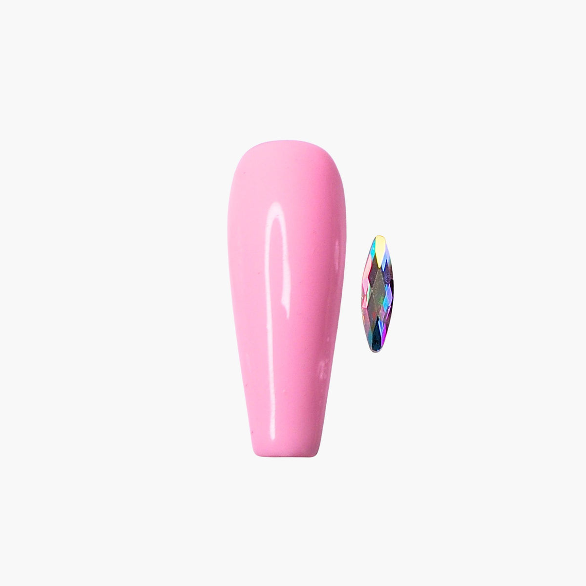 Ovaalin muotoinen Kristalli 3*11mm 25 kpl