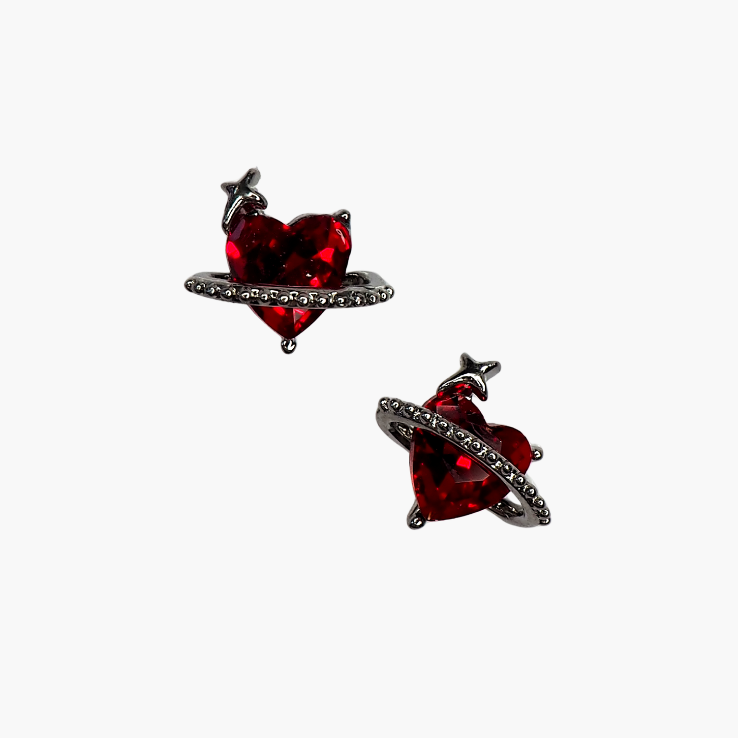 Nail Decoration, Planet Heart 1pc