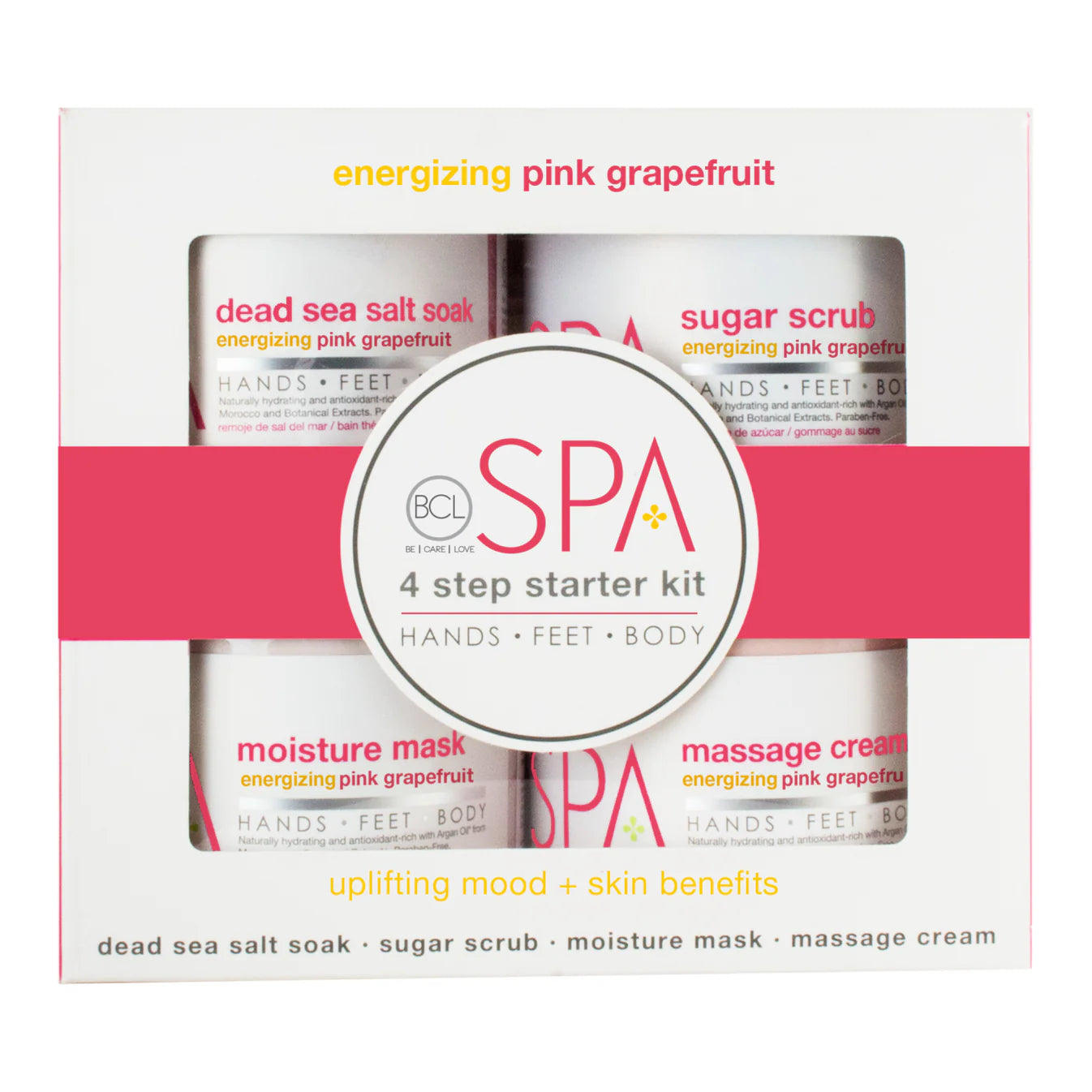 BCL Spa 4-Step Starter Kit, Pink Grapefruit
