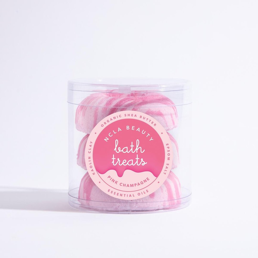 NCLA Pink Champagne Bath Treats Trio Set