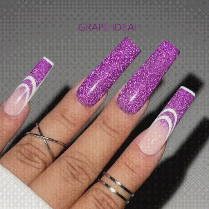 Kiara Sky Diamond FX Akryylipulveri 56g, Grape Idea