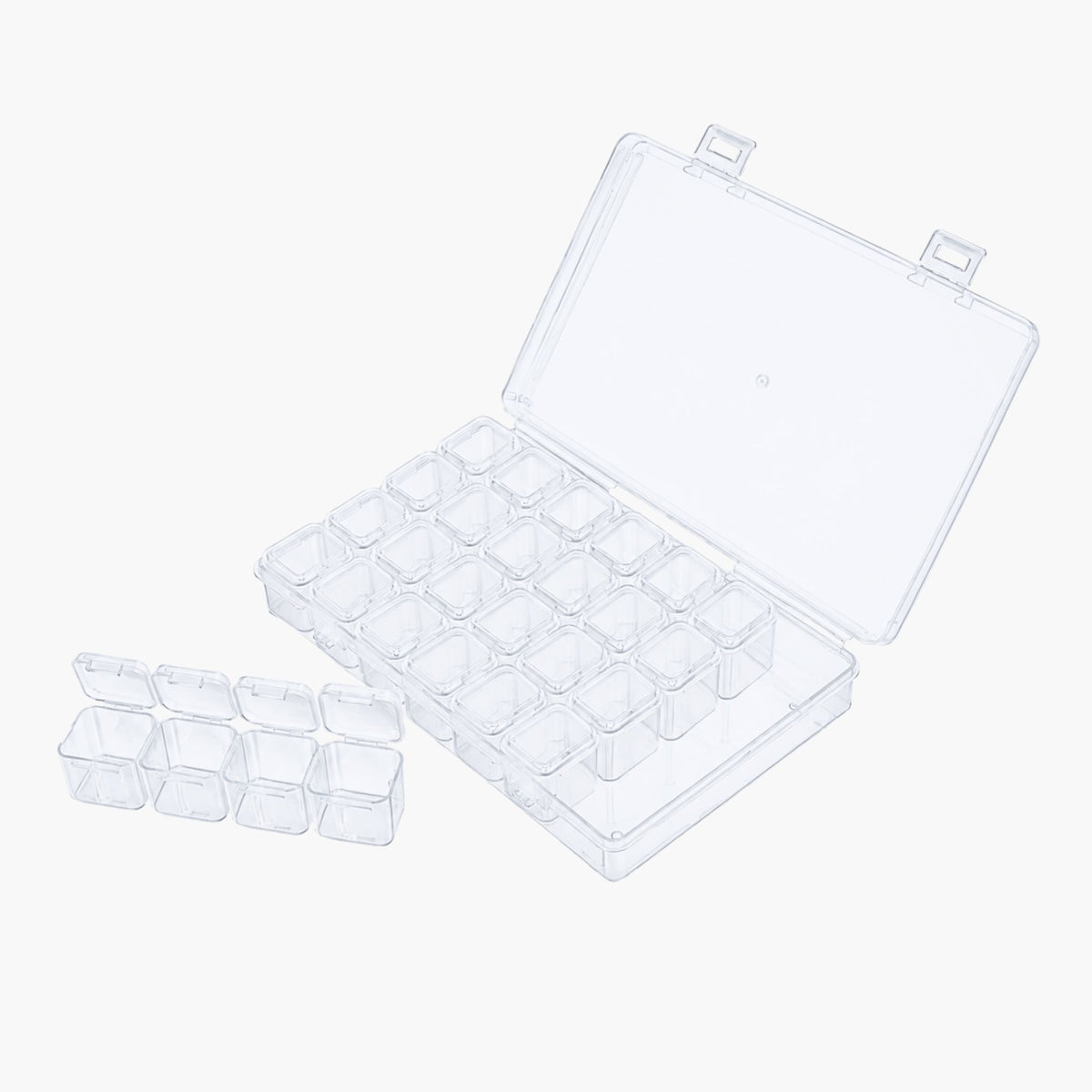Storage box, 7x4 Clear