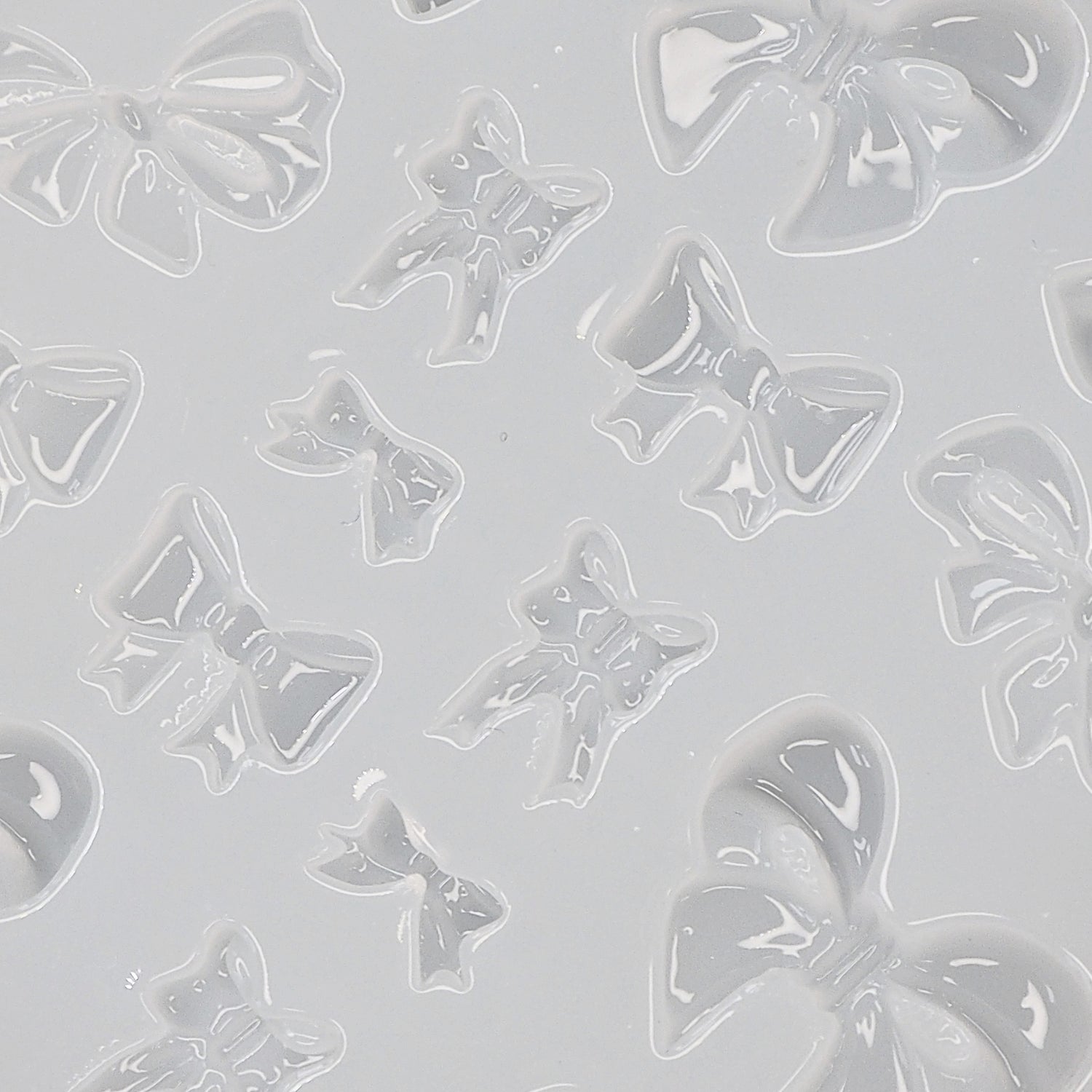 Silicone mould, Bows