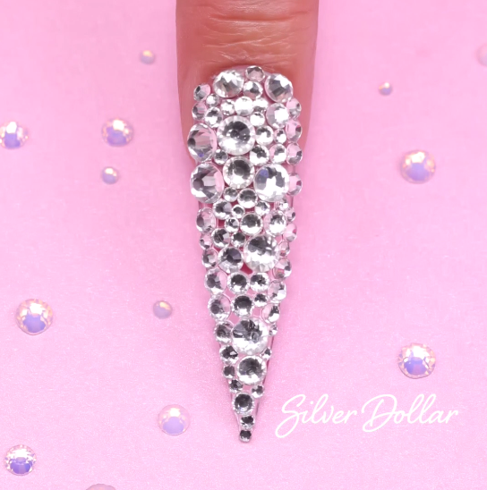 Kiara Sky Bling It On Kristallit, Silver Dollar